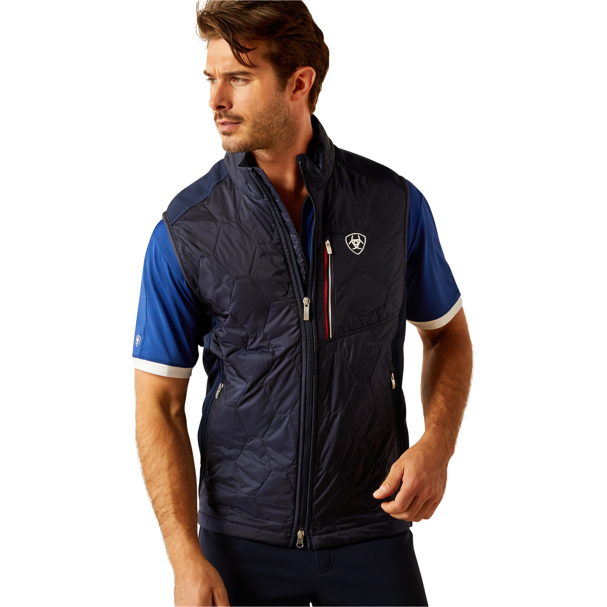 2025 Aria Mens Fusion Isolierte Weste 10054569 10054569 - Navy